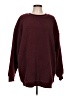Eddie Bauer 100% Polyester Solid Burgundy Pullover Sweater Size L (tall) - photo 1