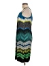 Glamour Graphic Green Cocktail Dress Size 10 - photo 5