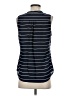 Banana Republic 100% Polyester Blue Sleeveless Blouse Size S - photo 2