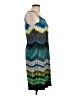 Glamour Graphic Green Cocktail Dress Size 10 - photo 4