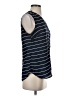 Banana Republic 100% Polyester Blue Sleeveless Blouse Size S - photo 4