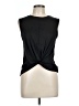 Apana Black Sleeveless T-Shirt Size L - photo 1