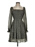 Altar'd State 100% Polyester Paisley Green Casual Dress Size XS - photo 1