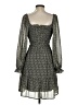 Altar'd State 100% Polyester Paisley Green Casual Dress Size XS - photo 2