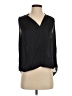 Ulla Johnson 100% Polyester Black 3/4 Sleeve Blouse Size 0 - photo 1