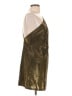 Hours 100% Polyester Metallic Gold Cocktail Dress Size L - photo 4