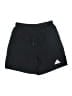 Adidas 100% Polyester Solid Black Athletic Shorts Size S - photo 1