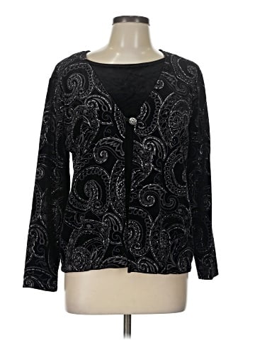 Notations Long Sleeve Top (view 1)