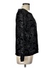 Notations Black Long Sleeve Top Size L - photo 4