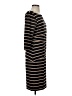 J. McLaughlin Stripes Black Casual Dress Size S - photo 4