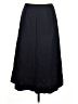 Talbots 100% Cotton Solid Black Formal Skirt Size 10 - photo 2