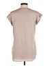Express 100% Polyester Tan Short Sleeve Top Size M - photo 2