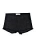 Flying Monkey 100% Polyester Hearts Black Denim Shorts Size 26 waist - photo 1