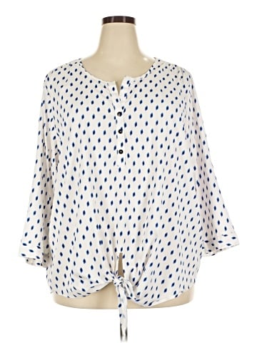 Antilia Femme 3/4 Sleeve Blouse (view 1)