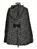 Jessica Simpson 100% Recycled Polyester Animal Print Gray Coat Size S - photo 2