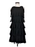BCBGMAXAZRIA 100% Silk Black Cocktail Dress Size XS - photo 1
