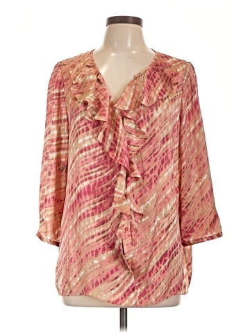 Anne Klein 3/4 Sleeve Blouse (view 1)