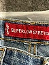 Levi's Hearts Blue Jeans Size 7 (tall) - photo 7