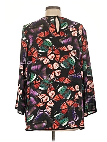 Chaus 3/4 Sleeve Blouse (view 2)