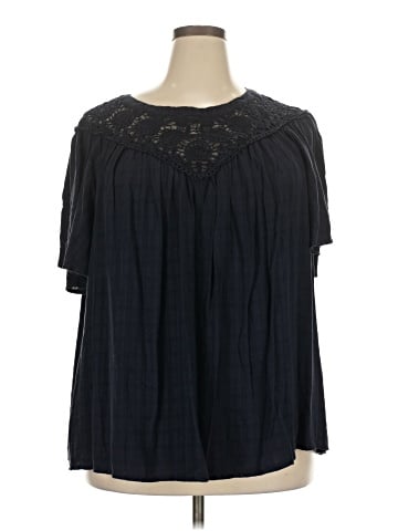 Jessica Simpson Short Sleeve Blouse (view 1)