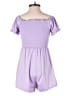 rue21 Hearts Purple Romper Size XS - photo 2