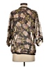 Lily White 100% Polyester Brown Kimono Size S - photo 2