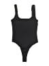 Forever 21 Solid Black One Piece Swimsuit Size S - photo 1