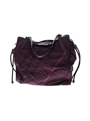 Burberry Nylon Check Small Buckleigh Packable Tote (view 1)