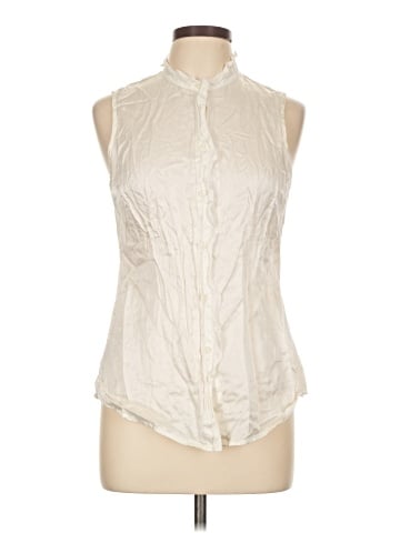 Pendleton Sleeveless Silk Top (view 1)