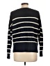 Pink Rose 100% Acrylic Stripes Black Pullover Sweater Size L - photo 2