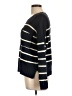 Pink Rose 100% Acrylic Stripes Black Pullover Sweater Size L - photo 5