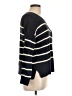 Pink Rose 100% Acrylic Stripes Black Pullover Sweater Size L - photo 4