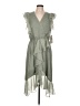 1.State 100% Polyester Green Cocktail Dress Size L - photo 1