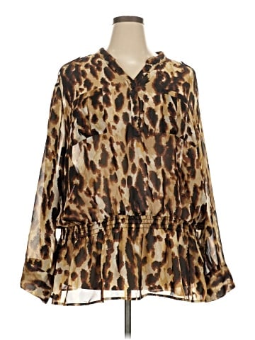 Fashion Bug Long Sleeve Blouse (view 1)