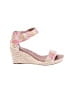 Gentle Souls Pink Wedges Size 8 - photo 1