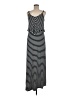 Mossimo Stripes Black Casual Dress Size M - photo 1