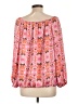 Chaus 100% Polyester Pink 3/4 Sleeve Blouse Size L - photo 2