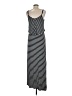 Mossimo Stripes Black Casual Dress Size M - photo 2