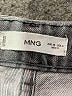 MNG 100% Cotton Metallic Silver Jeans Size 6 - photo 7