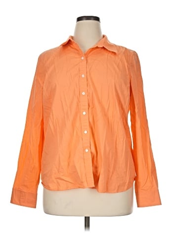 Kim Rogers Long Sleeve Button-Down Shirt (view 1)