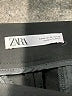 Zara Solid Black Shorts Size M - photo 3