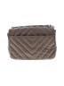 DKNY Chevron-herringbone Solid Brown Gray Crossbody Bag One size - photo 3