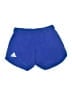 Adidas Solid Blue Athletic Shorts Size S - photo 1