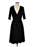 Chaps Solid Black Cocktail Dress Size M - photo 1