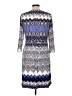 Donna Morgan Print Blue Casual Dress Size 12 - photo 2