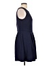 Bebop Solid Blue Cocktail Dress Size L - photo 4