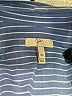 Joie Stripes Blue 3/4 Sleeve Button-Down Shirt Size XS - photo 7