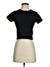 Active Basic Black Short Sleeve Turtleneck Size XXS (estimated) - photo 1