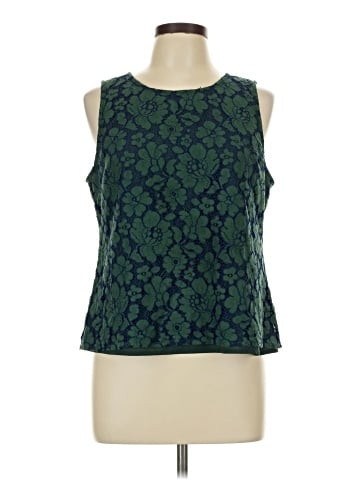 Skies Are Blue Sleeveless Blouse (view 1)