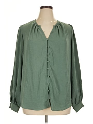 Nine West Long Sleeve Blouse (view 1)